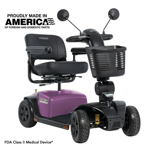 Pride Victory Platinum 4-Wheel Heavy Duty Mobility Scooter