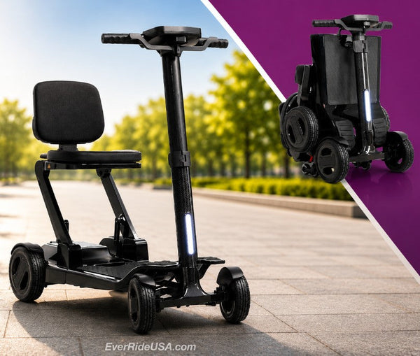 Pride Go Go Carbon Ultra Lightweight Folding Scooter
