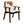 LH- Rio Cool Armchair Cool Brown Leather/Goat Hair