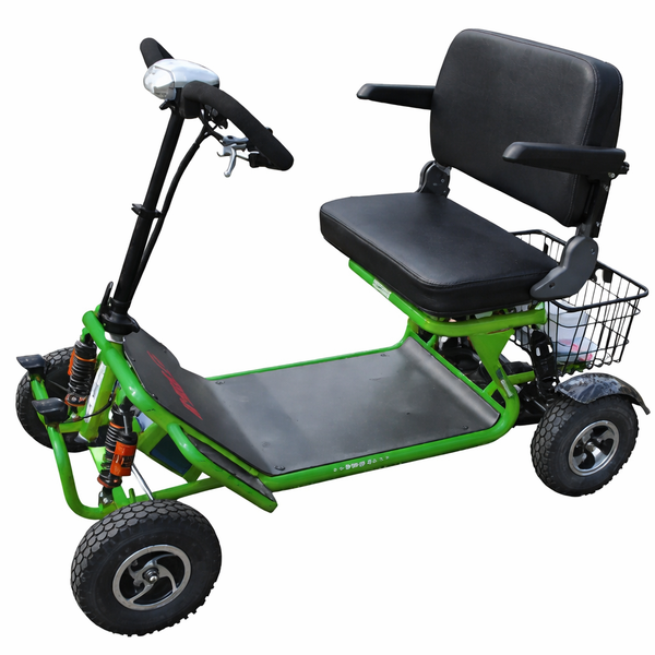 RMB e-Quad 4-Wheel Large Foldable Mobility Scooter with Extra Wide Seat