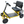 RMB e-Quad 4-Wheel Large Foldable Mobility Scooter with Extra Wide Seat