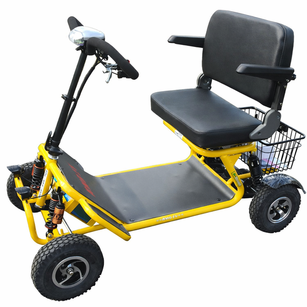 RMB e-Quad 4-Wheel Large Foldable Mobility Scooter with Extra Wide Seat
