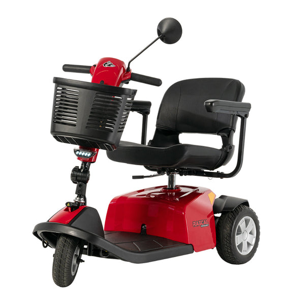 Rascal Conquest 3-Wheel Heavy-Duty Outdoor Mobility Scooter