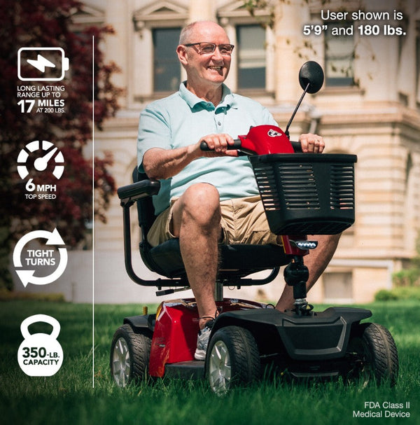 Rascal Conquest 4-Wheel Mobility Scooter