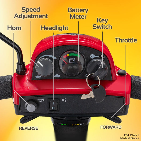 Rascal Conquest 4-Wheel Mobility Scooter