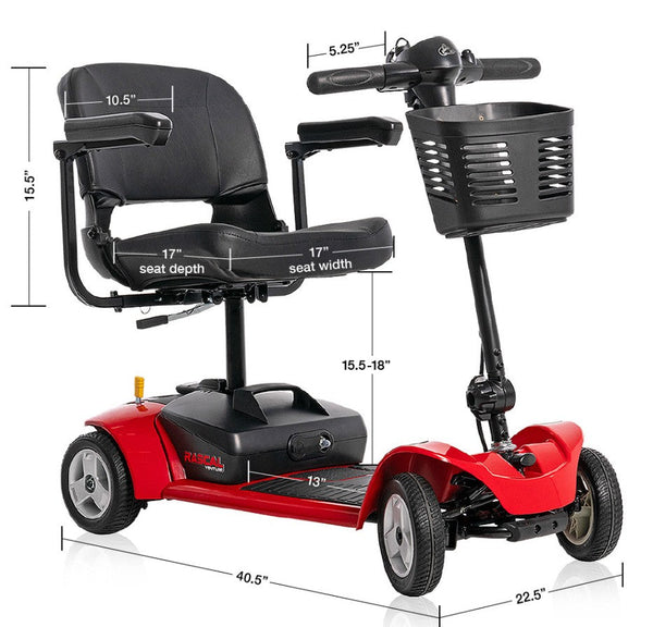 Rascal Venture 4-Wheel Mobility Scooter (Mega Motion)