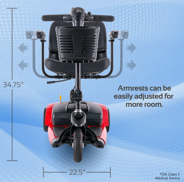 Rascal Venture 3-Wheel Mobility Scooter (Mega Motion)