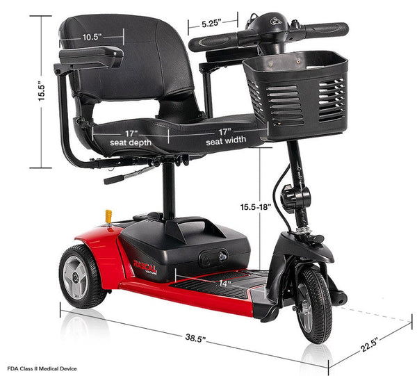Rascal Venture 3-Wheel Mobility Scooter (Mega Motion)