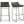 Starlet Leather Bar Stools Set of 2