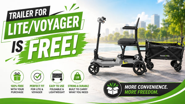 ScootNGo Lite Portable Folding Mobility Scooter