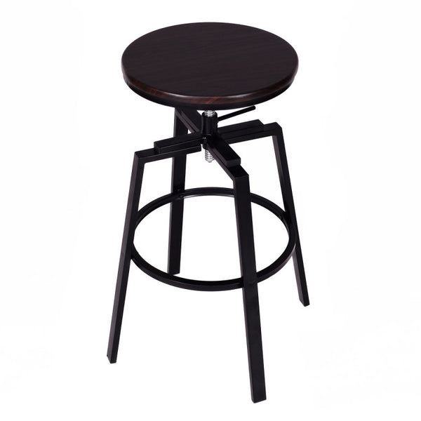 Swivel Adjustable Bar Height Stool Set of 4