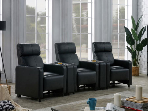 Coaster -Toohey Upholstered Tufted Recliner Living Room Set