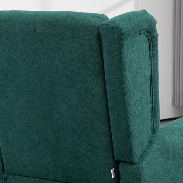 Button-Tufted Accent Chair