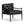 Turner Top Grain Leather Chair Black