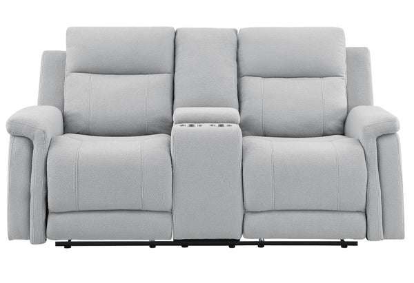 Global Furniture USA-U1797 3-Piece Grey Reclining Sofa Set