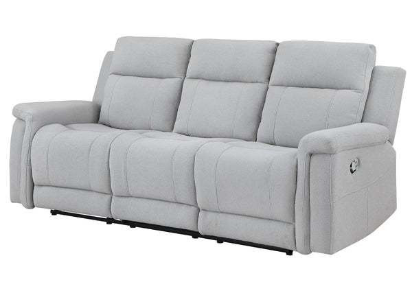 Global Furniture USA-U1797 3-Piece Grey Reclining Sofa Set