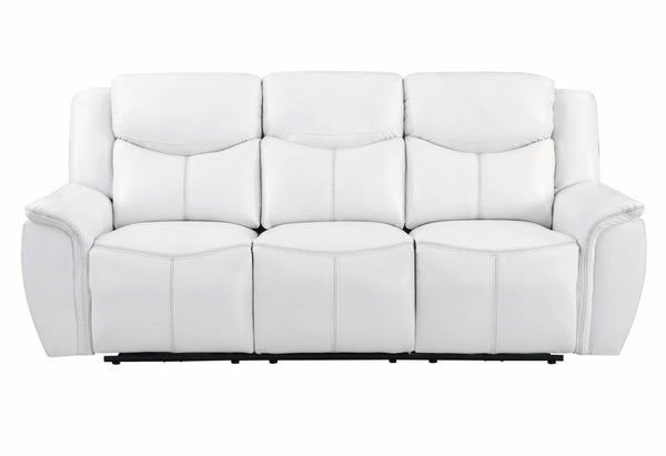 Global Furniture USA U5987 Blanche 2-Piece White Recliner Sofa Set