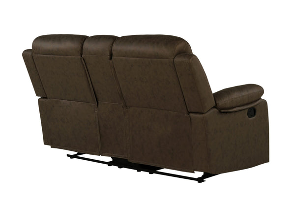 Global Furniture USA U6026 Dark Brown 2-Piece Recliner Sofa Set