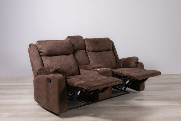 Global Furniture USA U7303 Coffee 3-Piece Recliner Sofa Set