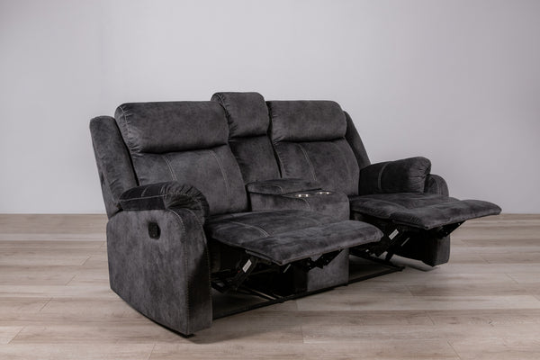 Global Furniture USA U7303 Granite 2-Piece Recliner Sofa Set