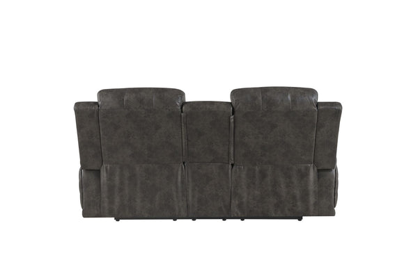 Global Furniture USA U8517 3-Piece Grey Recliner Sofa Set