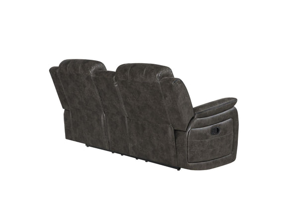 Global Furniture USA U8517 3-Piece Grey Recliner Sofa Set