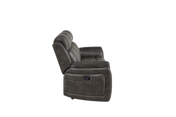 Global Furniture USA U8517 3-Piece Grey Recliner Sofa Set