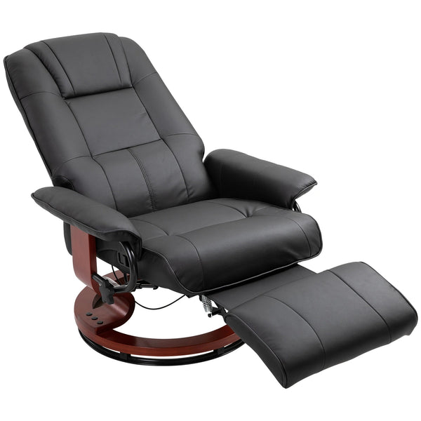 Tommy Swivel Recliner Chair with Footrest