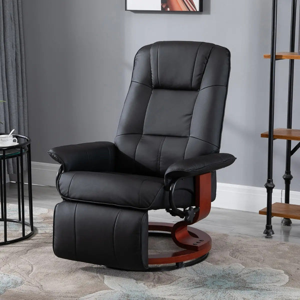 Tommy Swivel Recliner Chair with Footrest