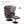 Carmen Swivel Recliner Chair with Ottoman with Round Wrapped Base