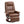 Cruz Swivel Recliner Chair with Footrest, Armrest and Wood Base