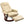 Cruz Swivel Recliner Chair with Footrest, Armrest and Wood Base