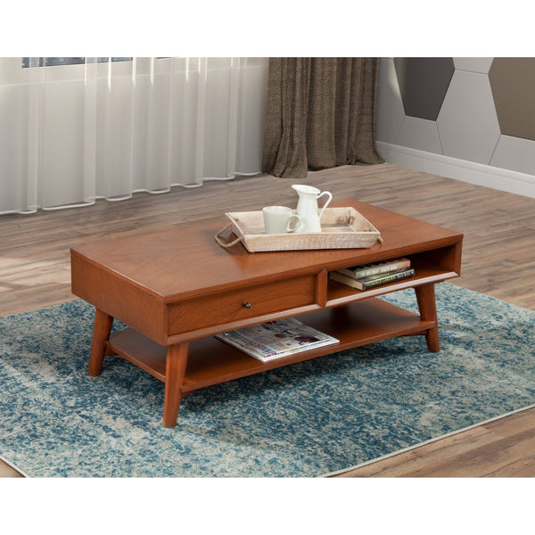 Alpine Wood Coffee Table Acorn