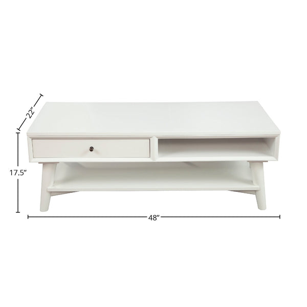 Alpine White Coffee Table