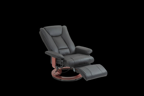 Cove Swivel Recliner Chair with Footrest