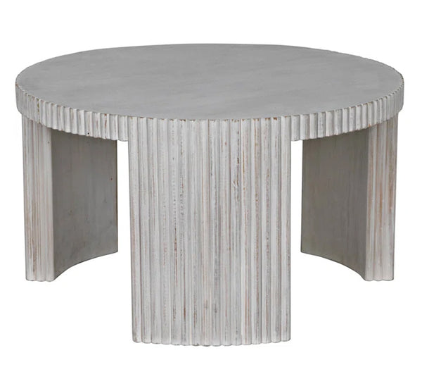 Noir -Jgor Side/Coffee Table, White Wash