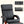 CozyAxis Electric Swivel Recliner Chair with 10 Vibration Points and 5 Massage