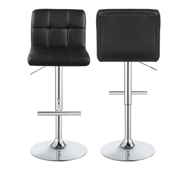 Lenny Upholstered Adjustable Bar Stool Set of 2