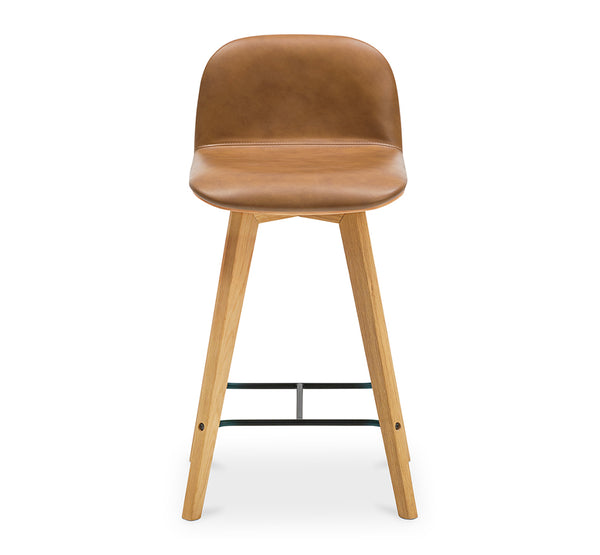 Moe's- Napoli Leather Counter Stool