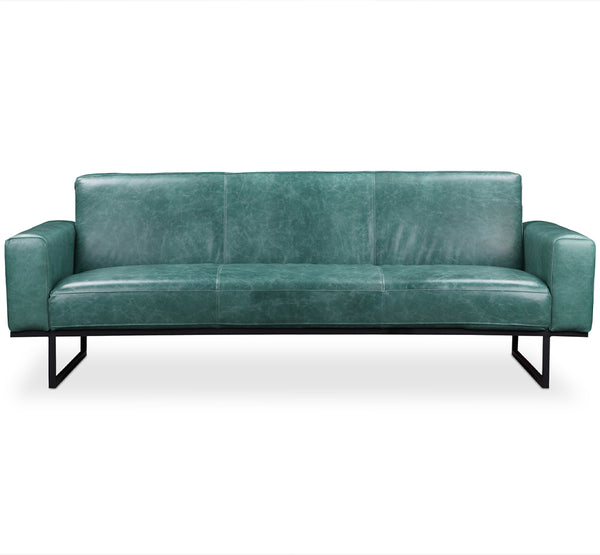 Moe's- Brock Leather Sofa