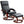 CozyAxis Electric Swivel Recliner Chair with 10 Vibration Points and 5 Massage