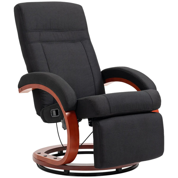 Rio Adjustable Swivel Recliner Chair with Footrest