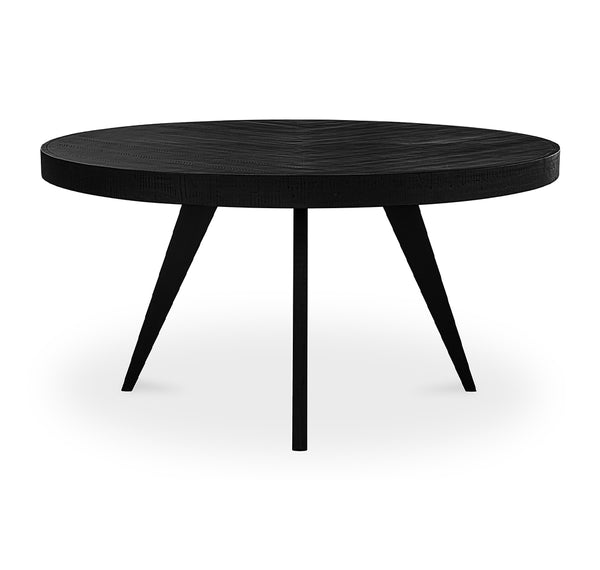 Moe's- Parq 60in Round Dining Table Black-  TL-1029-02