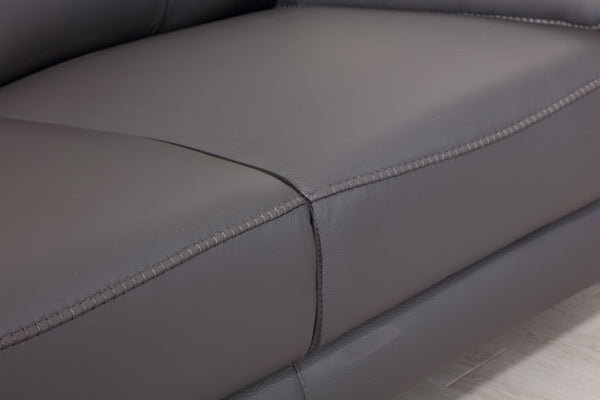 Global United- 636 DivanItalia Italian Leather Sofa