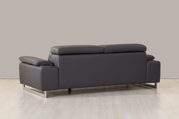 Global United- 636 DivanItalia Italian Leather Sofa