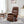 Cruz Swivel Recliner Chair with Footrest, Armrest and Wood Base