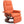 Cruz Swivel Recliner Chair with Footrest, Armrest and Wood Base