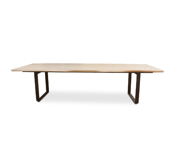 Moe's- Wilks Dining Table White- PP-1014-18-0